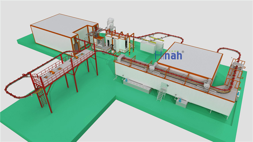 Power And Free Overhead Conveyor System