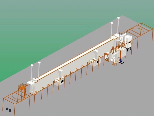 Tunnel Curing Oven