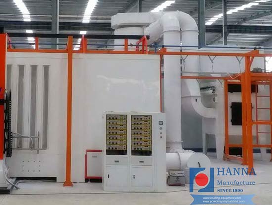 powder spray booth