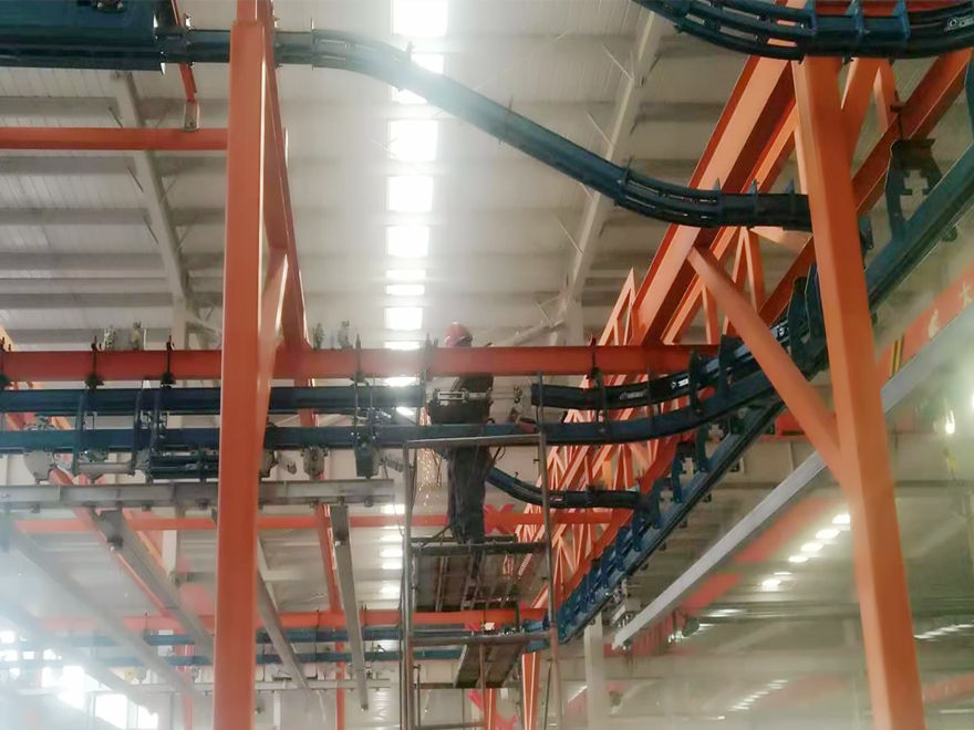 Power And Free Conveyor Spray Systems