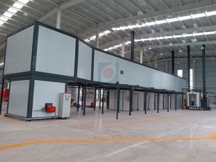 Electrocoating line, Electrocoating line