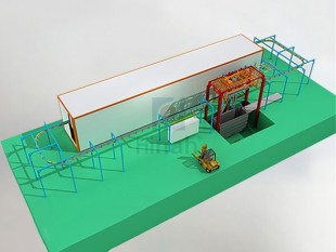 Power And Free Overhead Conveyor System, Power And Free Overhead Conveyor System